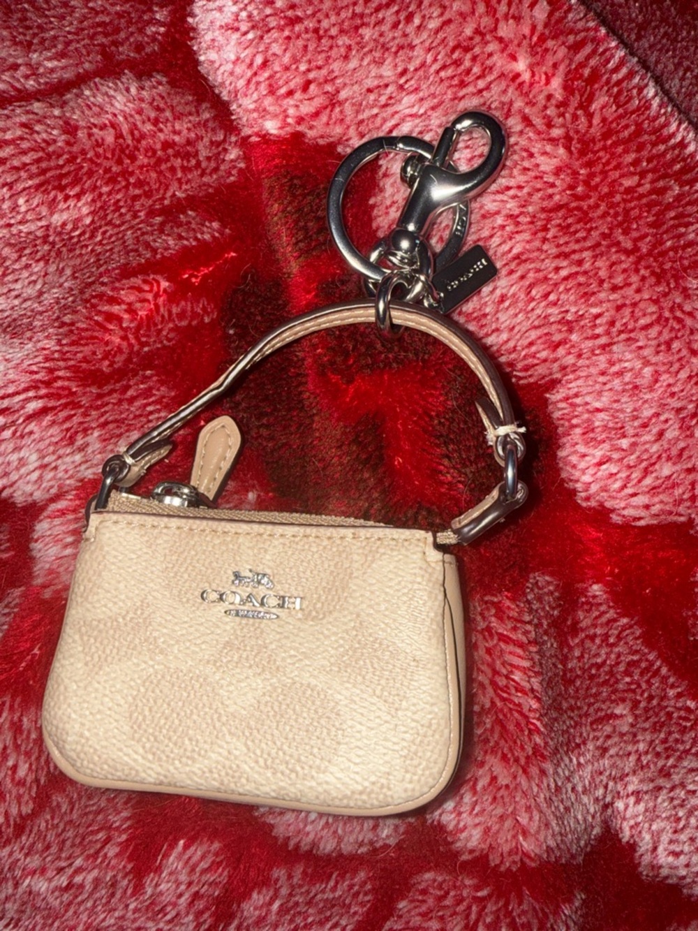 Coach mini Nikita Charm with Silver Hardware - Picture 2 of 6